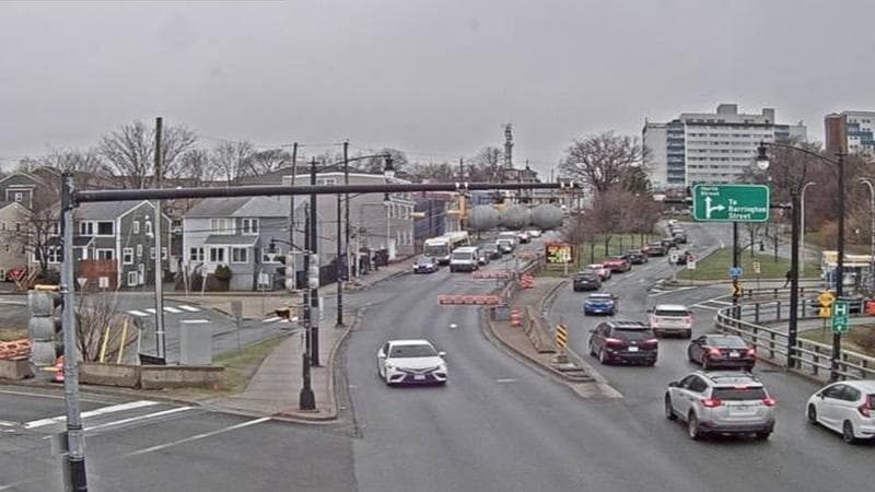 Mac Donald Bridge - Dartmouth bound