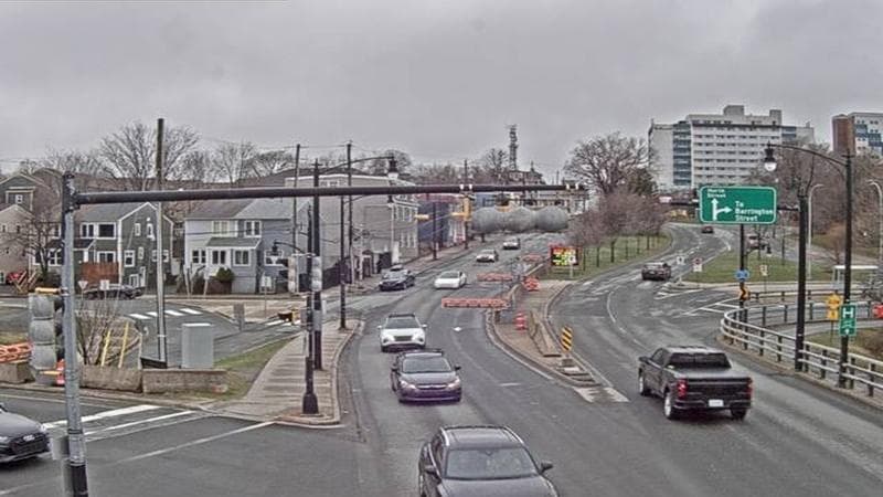 Mac Donald Bridge - Dartmouth bound