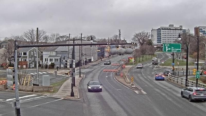 Mac Donald Bridge - Dartmouth bound