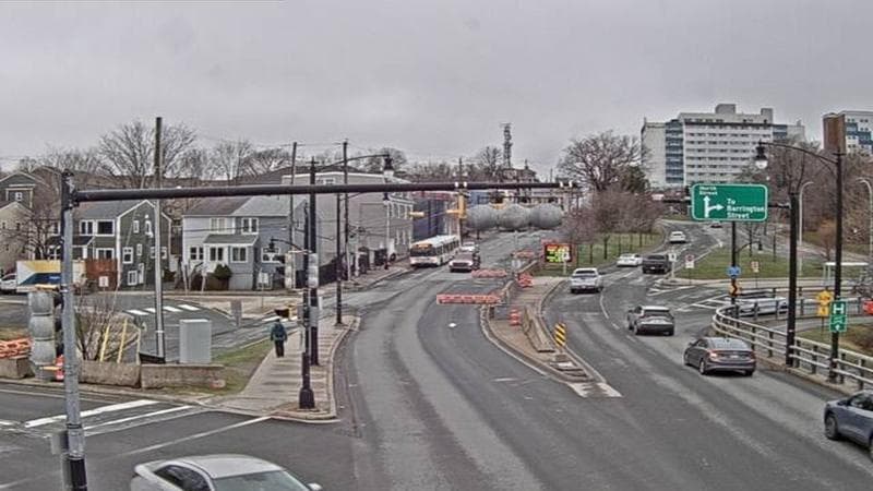Mac Donald Bridge - Dartmouth bound