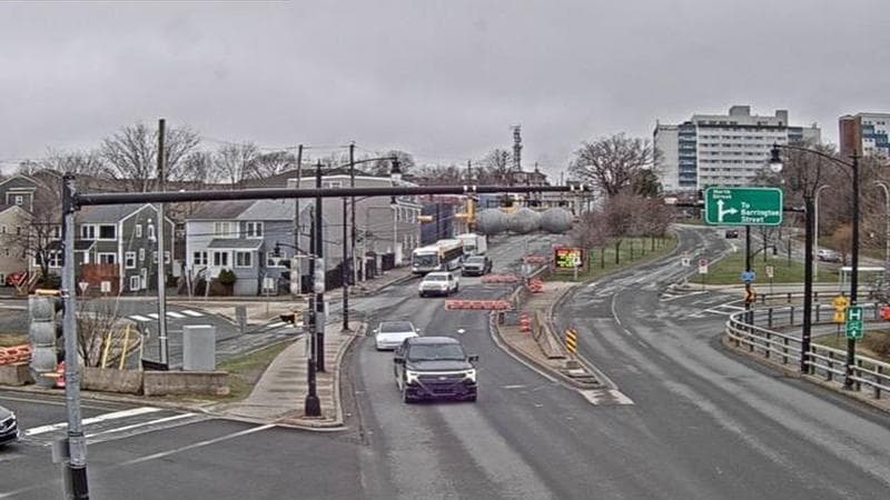 Mac Donald Bridge - Dartmouth bound