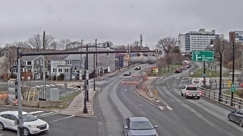 Mac Donald Bridge - Dartmouth bound