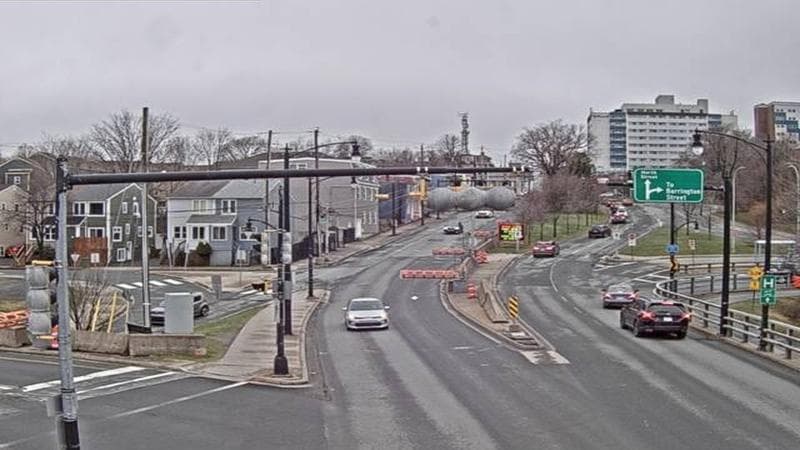 Mac Donald Bridge - Dartmouth bound