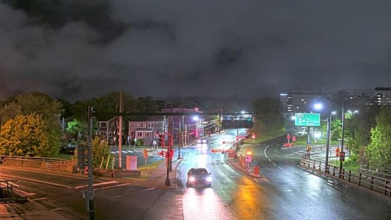 Mac Donald Bridge - Dartmouth bound