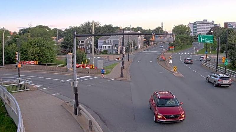 Mac Donald Bridge - Dartmouth bound