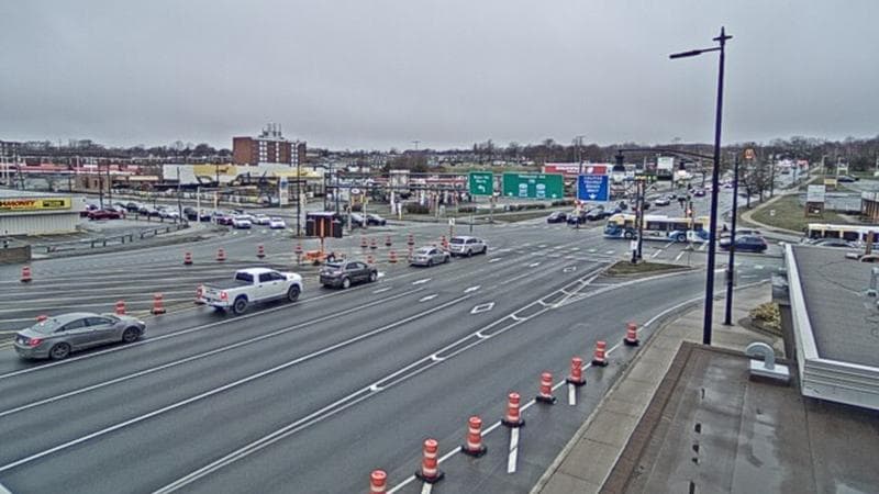 Macdonald Bridge - Halifax bound