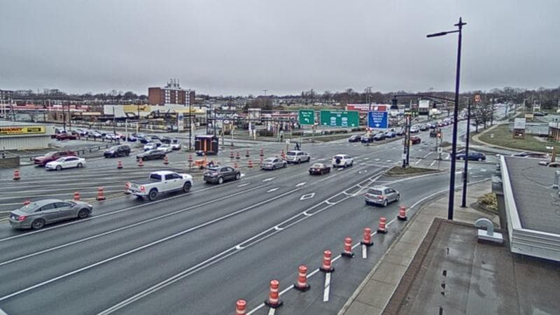Macdonald Bridge - Halifax bound
