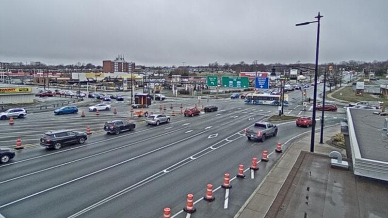 Macdonald Bridge - Halifax bound