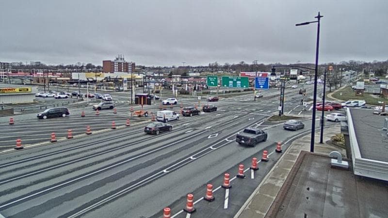 Macdonald Bridge - Halifax bound