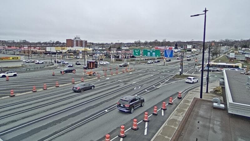Macdonald Bridge - Halifax bound