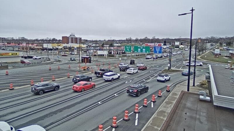 Macdonald Bridge - Halifax bound