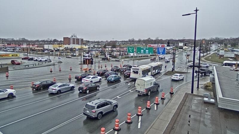 Macdonald Bridge - Halifax bound