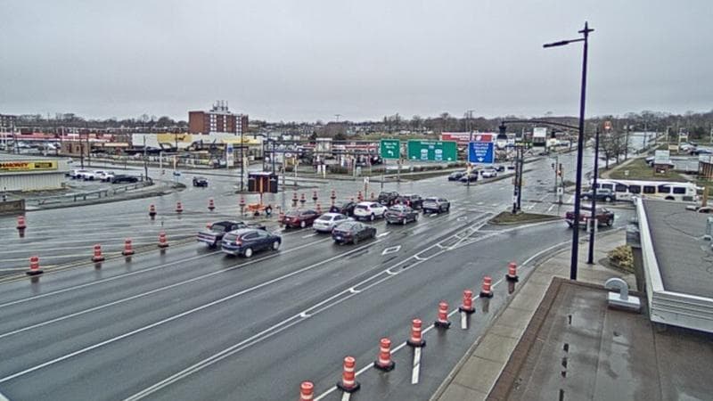 Macdonald Bridge - Halifax bound